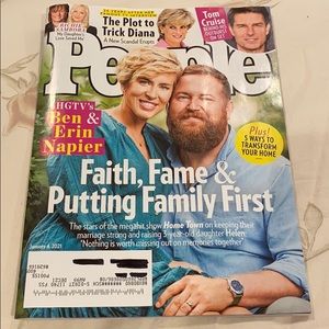 People Magazine January 4 2021 - Ben & Erin Napier